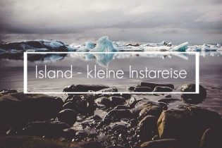 Island - Eisbucht Jökulsarlon, Instagrambild