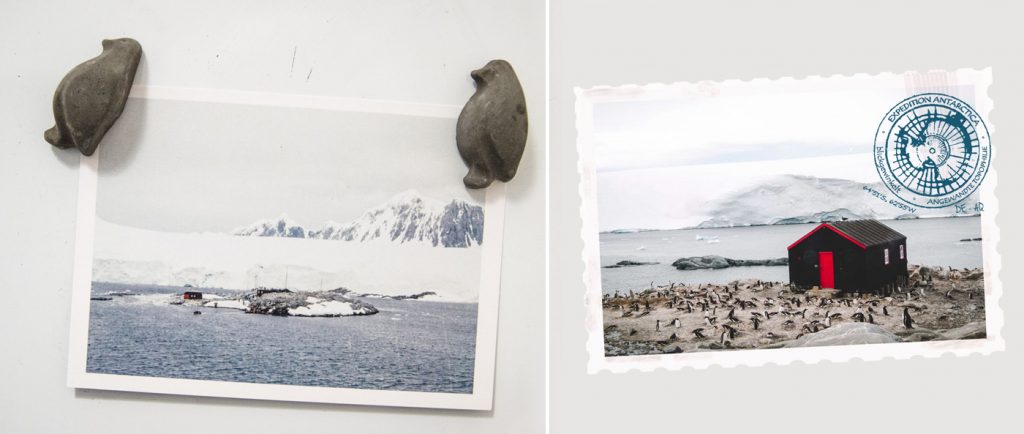 Postkarten aus der Antarktis zu gewinnen