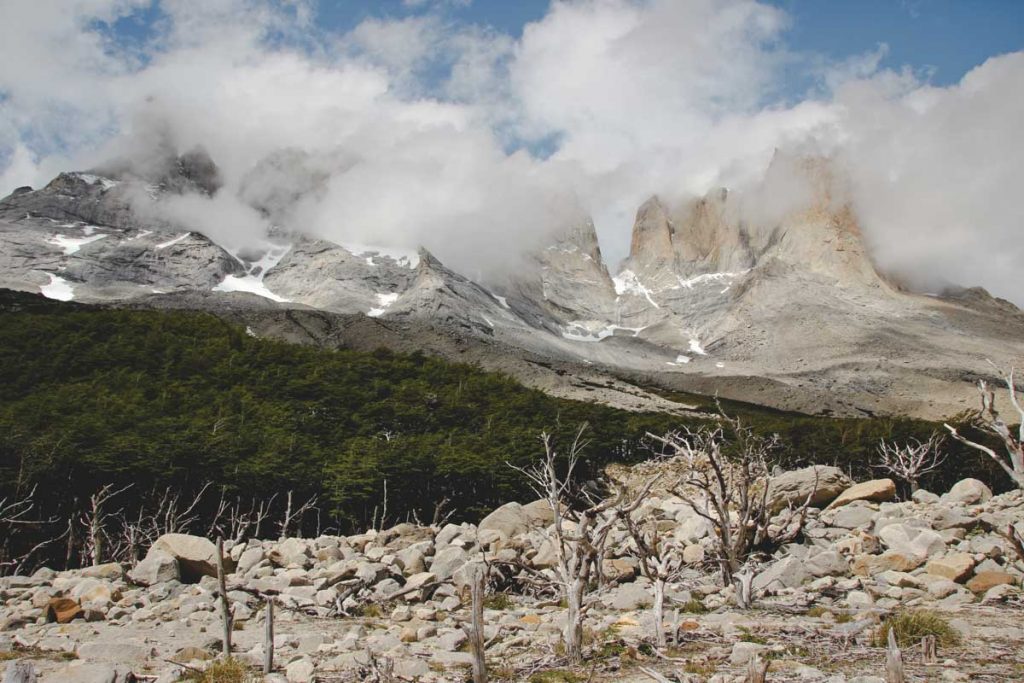 Berge im Torres del Paine Nationalpark