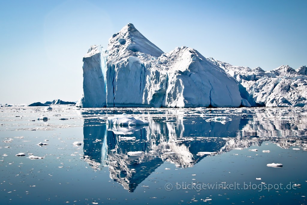 Das arktische Eis: Grönland Eisberg im Ilulissat Eisfjord