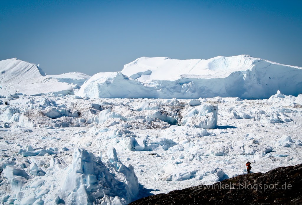 Ilullissat Eisfjord in Grönland: Eiswüste am Equip Sermia
