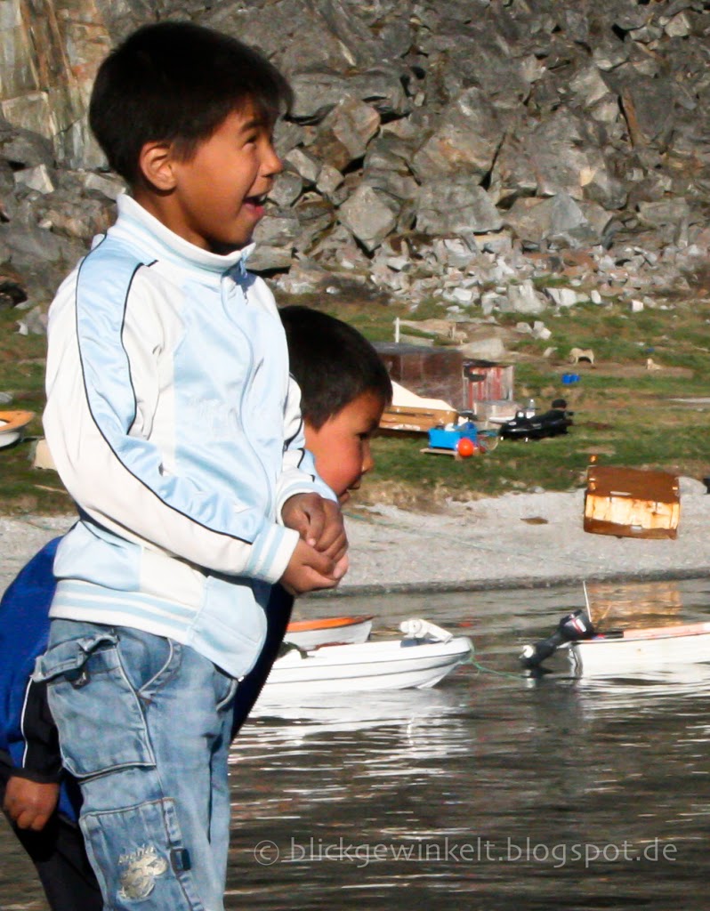 Grönländische Kinder