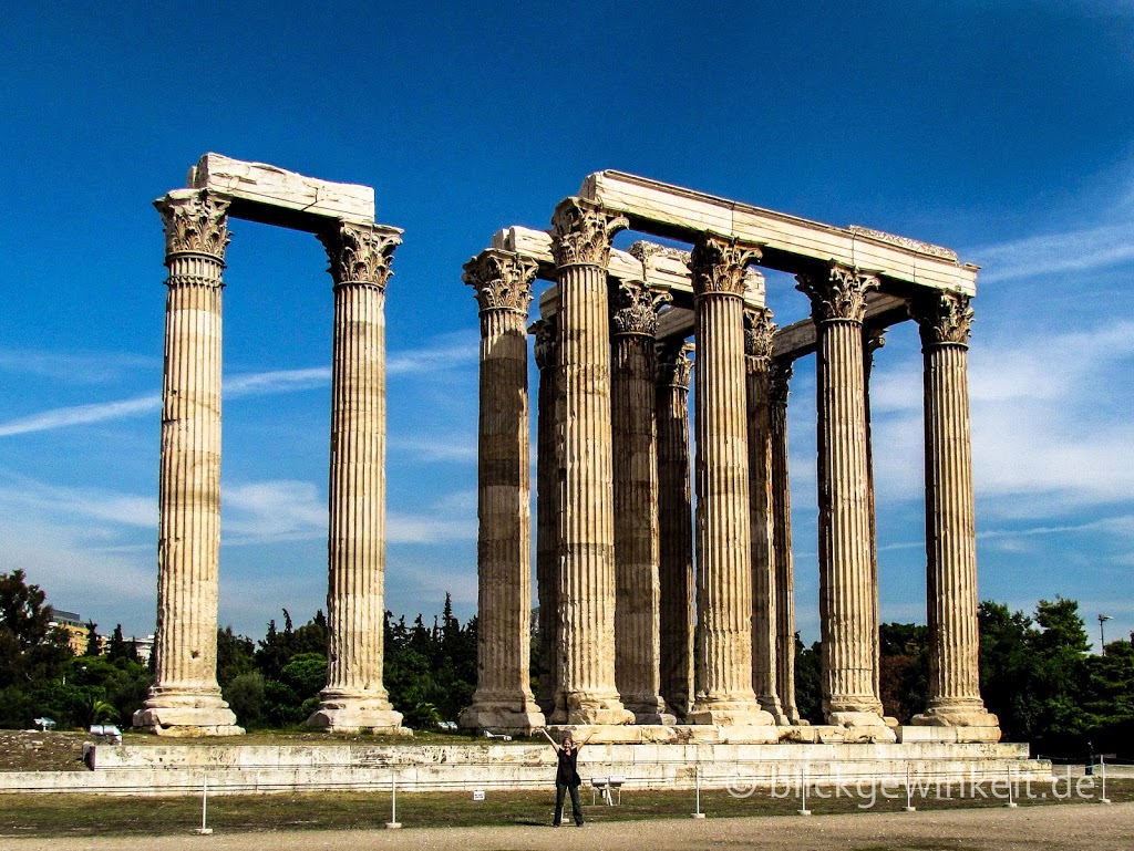 Das Olympeion - Tempel des Zeus