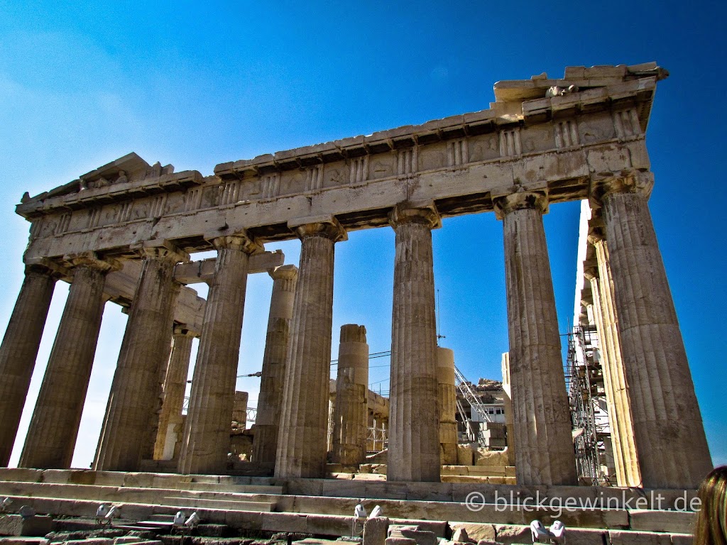 Parthenon auf Athens Akropolis