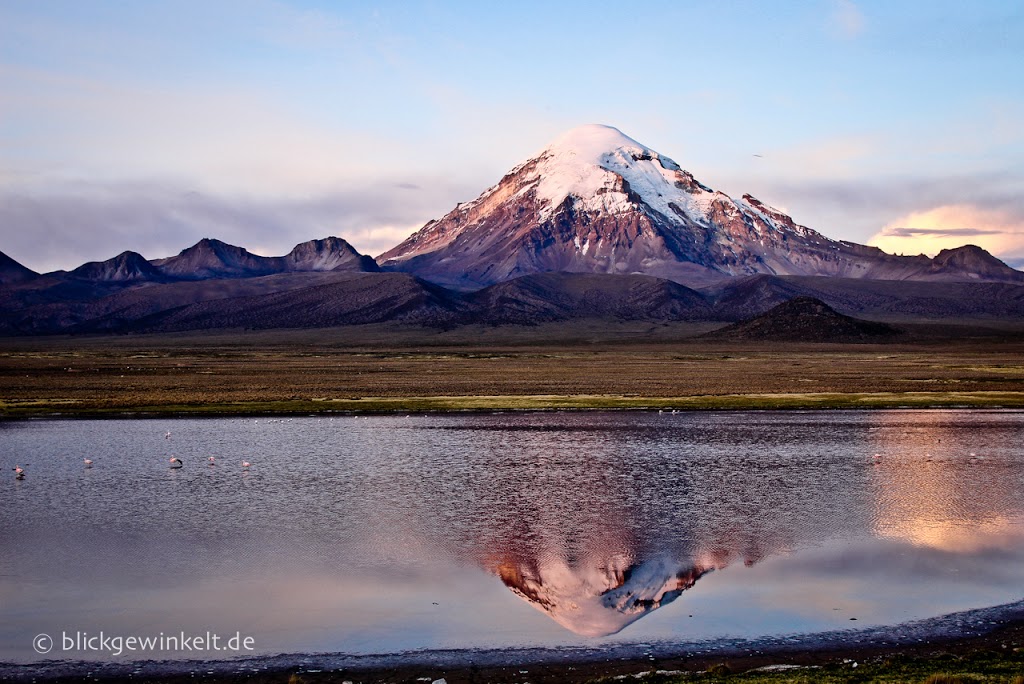 Sajama-Vulkan im Nationalpark von Boliviens Altiplano