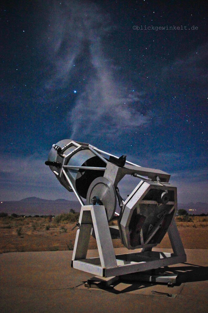 Sternenfotografie in einer Sternwarte in der Atacama-Wüste