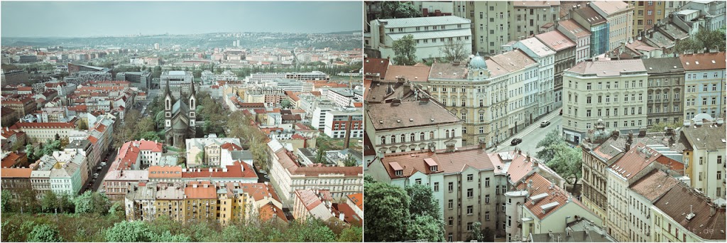 Prag vom Veitsberg aus gesehen