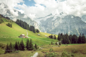 Bergansicht Schweiz