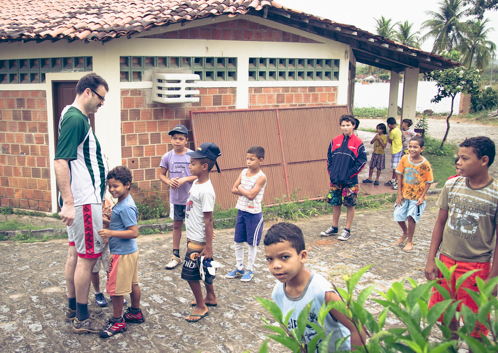 Brasilianische Kinder im Kinderdorf Guarabira in Brasilien