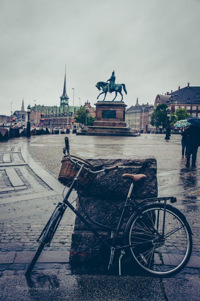 Dunkelgraues Wetter in Kopenhagen