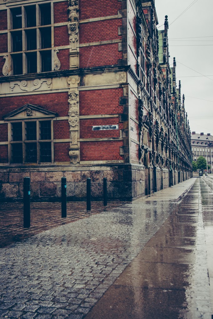Regenwetter in Kopenhagen