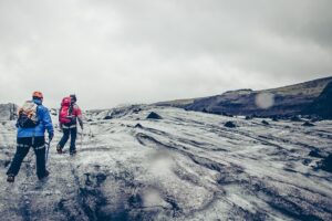 Gletscherwanderung auf dem Sólheimajökull, Island