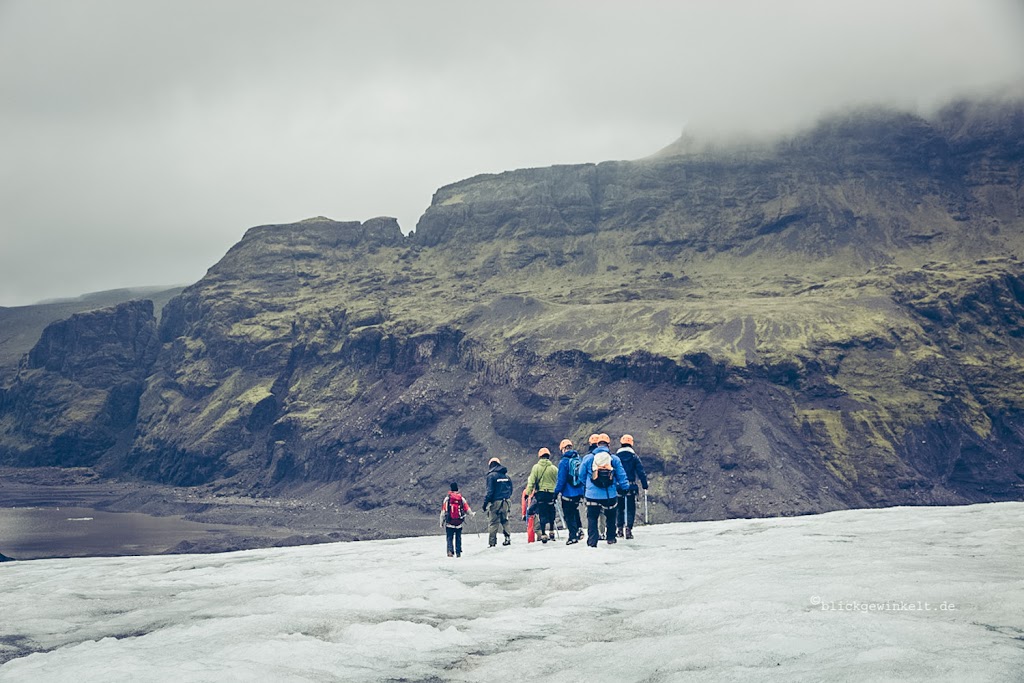 Gletscherwanderung auf Island