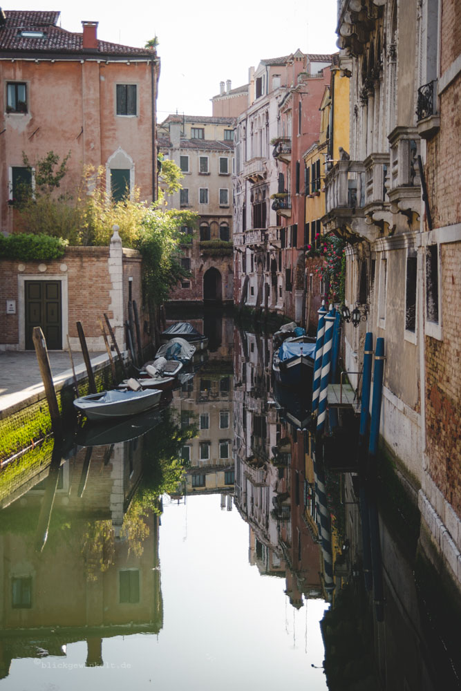 Venedig Kanäle und Boote