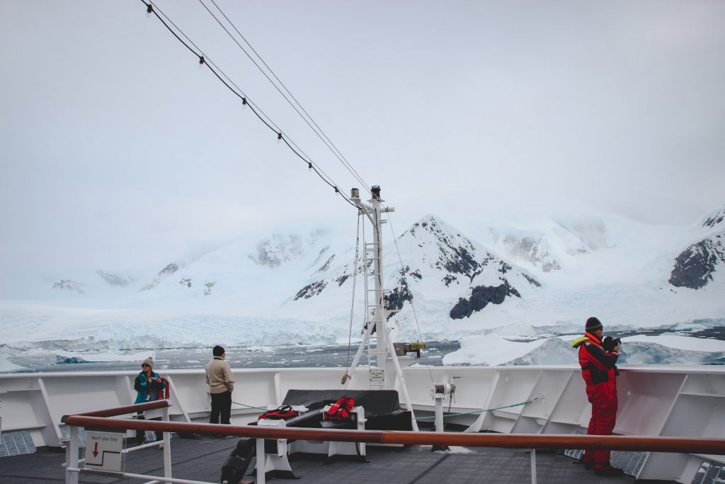 Schiffsreise in die Antarktis