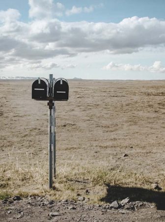 Briefkasten in Island