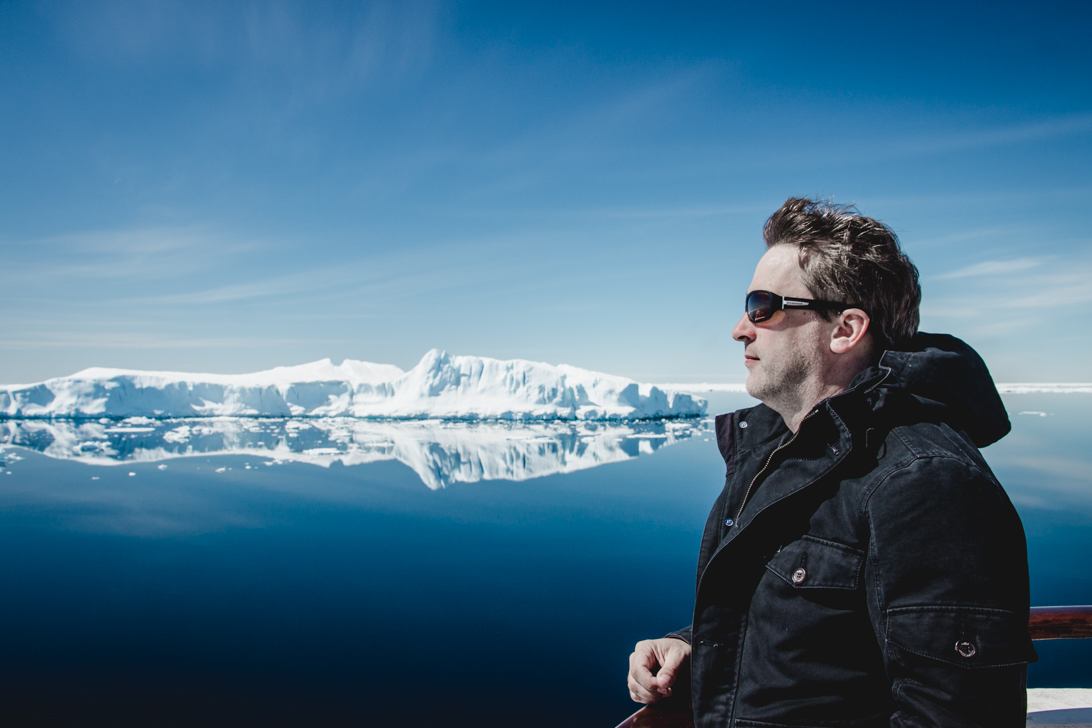 Jeff Green Jacke in der Antarktis