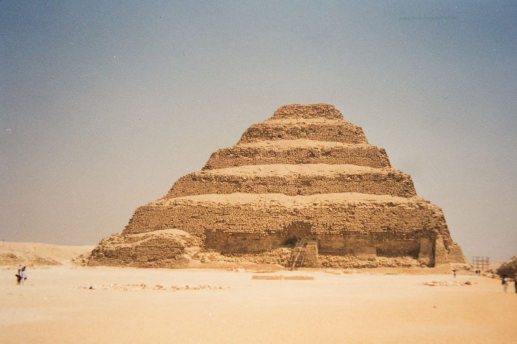 Djoser-Pyramide in Ägypten