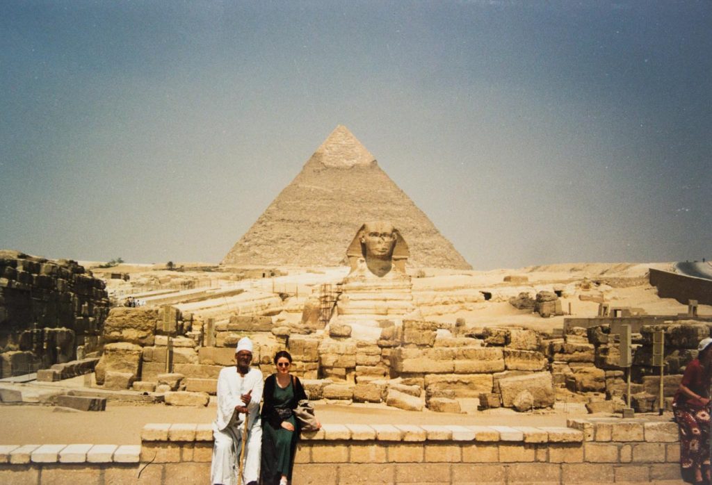 Pyramiden von Gizeh in Kairo, Ägypten