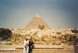 Pyramiden von Gizeh in Kairo, Ägypten