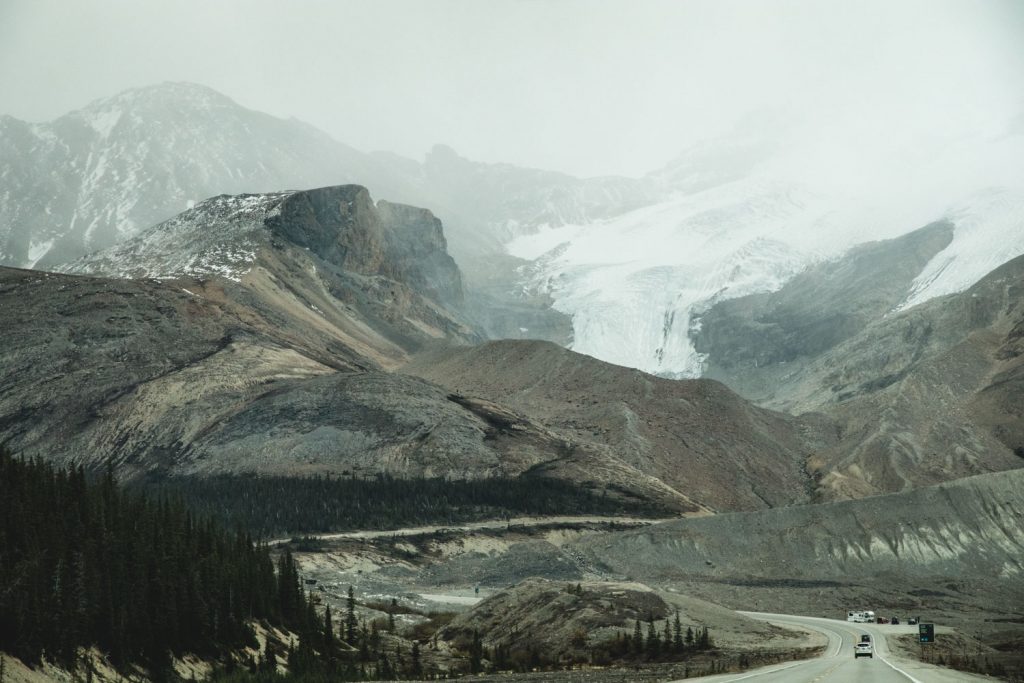 Berg-Gletscher in Kanada