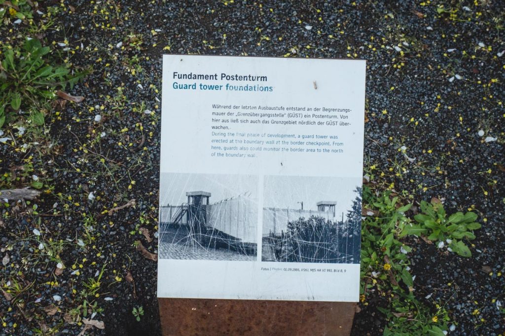 Infotafel Postenturm
