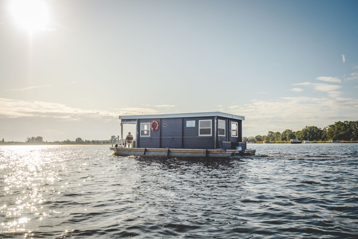 Hausboot auf der Havel