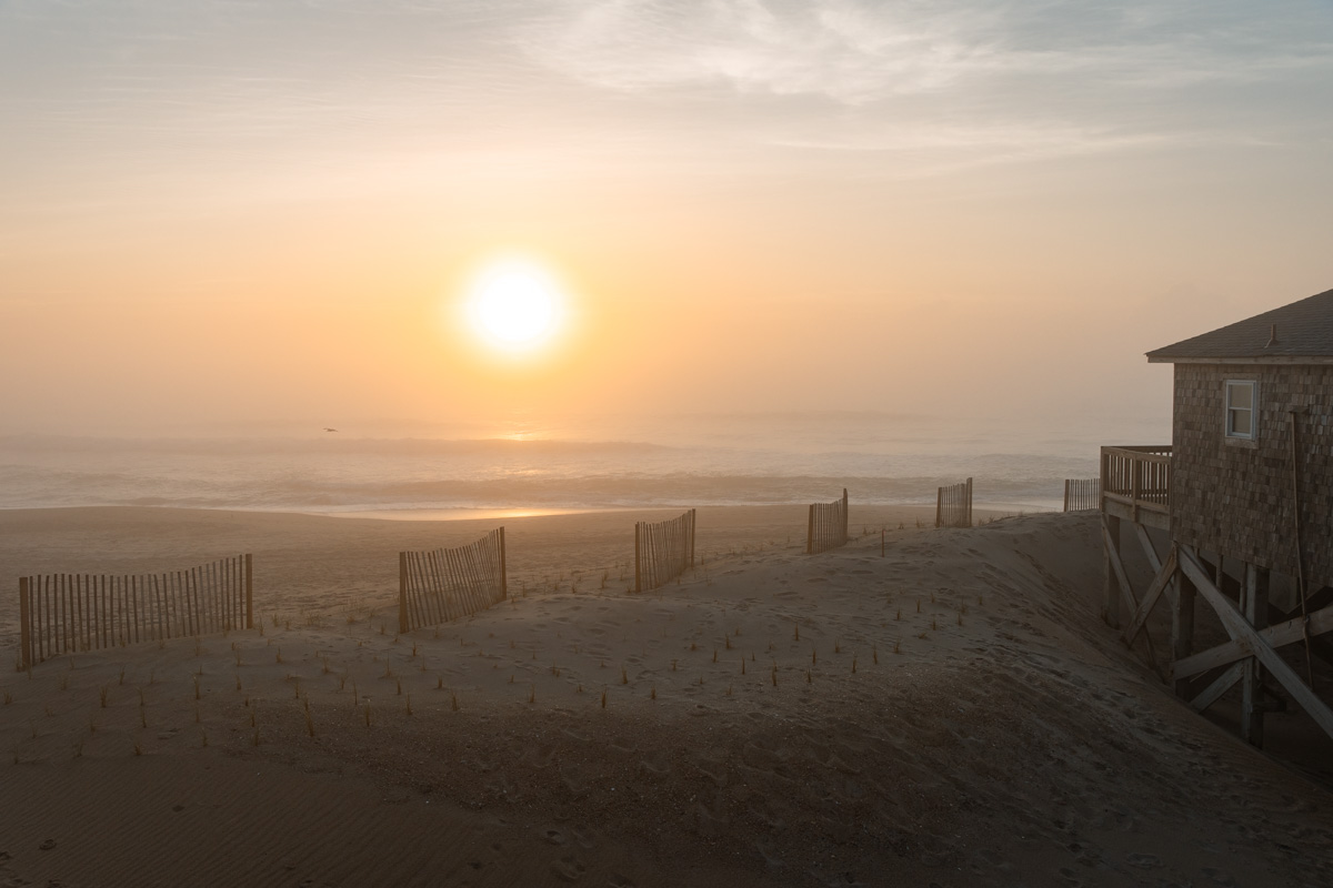 Sonnenaufgang über dem Atlantik