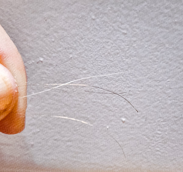 Weiße Haare
